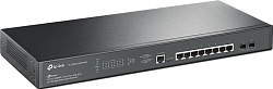 TP-Link JetStream управляемый коммутатор уровня 2+ с 8 PoE+ портами 2.5G и 2 uplink-портами 10G, 8 п