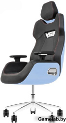 GGC/Argent E700 Gaming Chair/Hydrangea blue/Comfort size/4D/75 mm