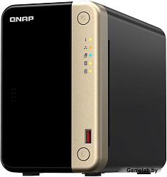Сетевое хранилище NAS Qnap Original TS-264-8G 2-bay настольный Celeron N5095