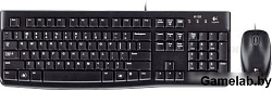 Клавиатура + мышь Logitech MK120, Black, USB 920-002589