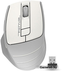 Мышь A4Tech Fstyler FG30S серый оптическая (2000dpi) silent беспроводная USB (6but)