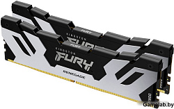 DDR 5 DIMM 32Gb PC57600, 7200Mhz, Kingston FURY Renegade Silver XMP CL38 (Kit of 2) (KF572C38RSK2-32