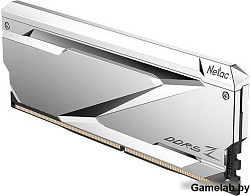 Память DDR 5 DIMM 32Gb (16Gbx2) 7600Mhz, Netac Z NTZED5P76DP-32S RGB DDR5-7600 32GB (16GB x 2) C36 S