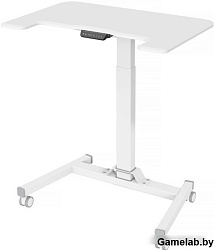 Стол для ноутбука Cactus VM-FDE101 столешница МДФ белый 80x60x123см (CS-FDE101WWT)