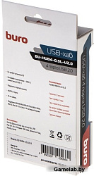Разветвитель USB 2.0 Buro BU-HUB4-0.5L-U2.0