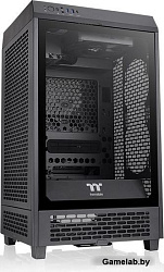 Thermaltake The Tower 200 /Black/Win/SPCC/Tempered Glass*1/CT140 Fan*2/Color Box CA-1X9-00S1WN-00