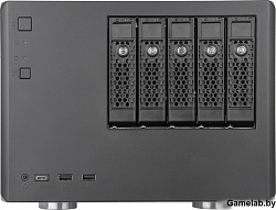 Silverstone G49CS351B000020 5-bay SAS-12G / SATA-6G hot-swappable high performance NAS chassis 5-bay
