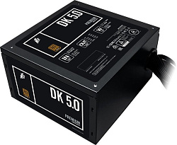 Блок питания 1STPLAYER DK PREMIUM 500W / ATX 2.4, APFC, 80 PLUS BRONZE, 120mm fan / PS-500AX