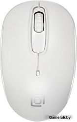 Мышь Oklick 505MW белый оптическая (1000dpi) беспроводная USB (3but)