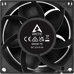 Arctic Cooling Вентилятор Arctic Cooling ARCTIC S8038-7K вентилятор корпусной (4 Pack) арт. ACFAN002