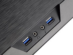 Silverstone SST-GD09B Grandia HTPC ATX Computer Case, Silent High Airflow Performance, black  (22128