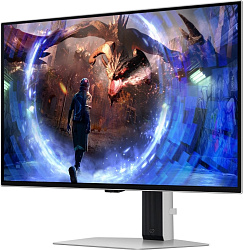 Монитор Samsung 27" Odyssey G5 S27DG600SIXCI черный OLED LED 1ms 16:9 HDMI матовая HAS Piv 250cd 178