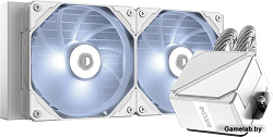 Комплект водяного охлаждения ID-COOLING DASHFLOW 240 BASIC WHITE LGA20XX/1700/1200/115X/AM5/AM4 (4шт