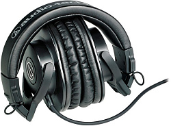 Наушники Audio-Technica ATH-M30X Проводные / Накладные / Черный / 15 Гц - 22 кГц / 96 дБ / Односторо