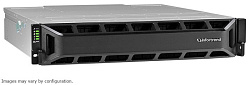 EonStor GS 3000T 2U/24bay U.2 NVMe AFA,unified,dual controller,4xSFP28,4x host board,6x8GB,2x(PSU+FA