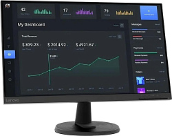 Монитор Lenovo 23.8" ThinkVision C24-40 черный VA 4ms 16:9 HDMI матовая 250cd 178гр/178гр 1920x1080 