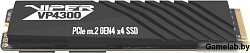 Накопитель SSD Patriot PCI-E x4 1Tb VP4300-1TBM28H Viper VP4300 M.2 2280