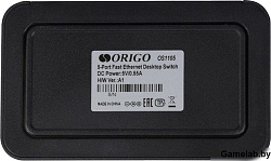 Коммутатор Origo OS1105 OS1105/A1A 5x100Мбит/с неуправляемый