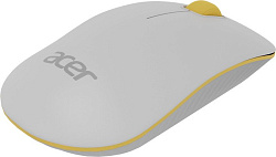 Мышь Acer OMR200 желтый оптическая (1200dpi) беспроводная USB для ноутбука (2but)