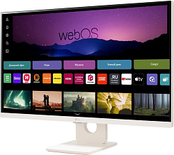 Монитор LG 31.5" 27SR50F-W белый IPS LED 16:9 HDMI M/M матовая 250cd 178гр/178гр 1920x1080 60Hz FHD 