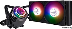 Система водяного охлаждения Valkyrie Jarn 240 ARGB Black / 2x120mm ARGB fans, 250W TDP, 34dBA / HW C