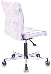 Кресло Бюрократ CH-330M серо-голубой Light-28 крестовина металл хром