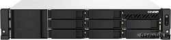 Сетевое хранилище NAS Qnap TS-873AEU-4G 8-bay стоечный Ryzen V1500B