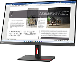 Монитор Lenovo 27" ThinkVision S27i-30 черный IPS LED 4ms 16:9 HDMI матовая 1300:1 300cd 178гр/178гр
