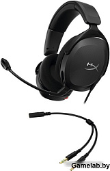 Наушники с микрофоном HyperX Cloud Stinger 2 Core черный 2м мониторные оголовье (683L9AA)