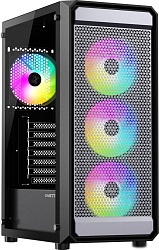 Корпус XASTRA  A403 4ARGB Black ATX/Mesh/ tempered glass / 4x120mm ARGB PWM fans/ A403-4FC12A