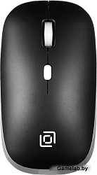 Мышь Оклик 599MWB черный оптическая (1600dpi) silent беспроводная BT/Radio USB для ноутбука (4but)