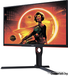 AOC 24.5" AOC AGON 25G3ZM Black-Red (VA, 1920x1080, HDMI+HDMI+DP, 0.5 ms, 178°/178°, 300 cd/m, 3000: