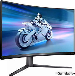Philips Монитор 31.5" PHILIPS 32M2C5500W (00/01) Grey (VA, 2560x1440, HDMI+HDMI+DP+DP, USB-Hub, 1 ms