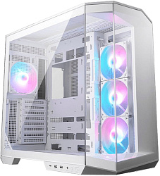 MSI Корпус MSI MAG Pano 100R PZ WHITE , Mid Tower, ATX, 2xUSB 3.2 Gen 1, 1xUSB 3.2 Gen2 Type-C, 3x12