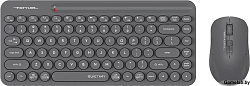 Клавиатура + мышь A4Tech Fstyler FG3200 Air2 клав:серый мышь:серый USB беспроводная slim Multimedia