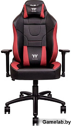 Кресло игровое Thermaltake U Comfort черный эко.кожа