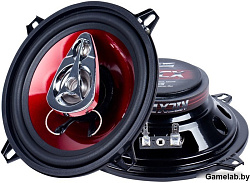 Колонки автомобильные Kicx SP 133 100Вт 89дБ 4Ом 13см (5дюйм) (ком.:2кол.) коаксиальные трехполосные