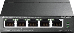 Коммутатор TP-Link TL-SF1005LP 5x100Mb 4PoE неуправляемый