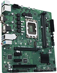 ASUS PRO H610M-C D4-CSM, LGA1700, B610, 2*DDR4, DP, D-Sub, HDMIx1, SATA3 + RAID, Audio, Gb LAN, USB 