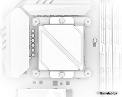 Комплект водяного охлаждения ID-COOLING DASHFLOW 240 BASIC WHITE LGA20XX/1700/1200/115X/AM5/AM4 (4шт