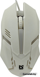 Мышь оптическая Сyber MB-560L 7 цветов, 3 кнопки, 1200 dpi, USB, белый DEFENDER