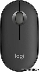 Мышь Logitech Pebble M350S графитовый оптическая (1000dpi) silent беспроводная BT/Radio USB (2but)