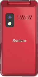 Мобильный телефон XENIUM X600 красный моноблок 1.77" 128x160 Nucleus 0.3Mpix GSM900/1800 MP3