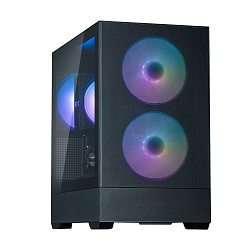 ZALMAN P30 AIR, MATX, BLACK, WINDOW, 2xCombo (3.5'' or 2.5''), 3x2.5", 1xUSB TYPE-C, 1xUSB3.0, FRONT