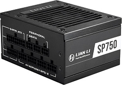 Блок питания 750W Lian Li SP750 Black (SFX, 20+4 pin, 92mm fan, PCI-E 6+2Px2, 4xSATA) (G89.SP750B.00