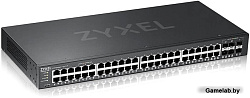 Коммутатор Zyxel NebulaFlex Pro GS2220-50-EU0101F 48G 2SFP управляемый