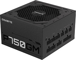 Блок питания Gigabyte ATX 750W GP-P750GM 80+ gold (24+4+4pin) APFC 120mm fan 8xSATA Cab Manag RTL