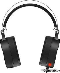 Наушники с микрофоном A4 G530 черный/серый 1.8м мониторы оголовье