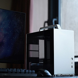 Корпус JONSBO T8 PLUS Silver без БП, боковые панели из закаленного стекла, mini-ITX, серебристый