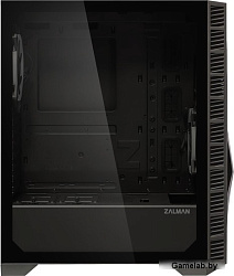 Корпус MIDITOWER ATX W/O PSU Z3 ICEBERG BLACK ZALMAN